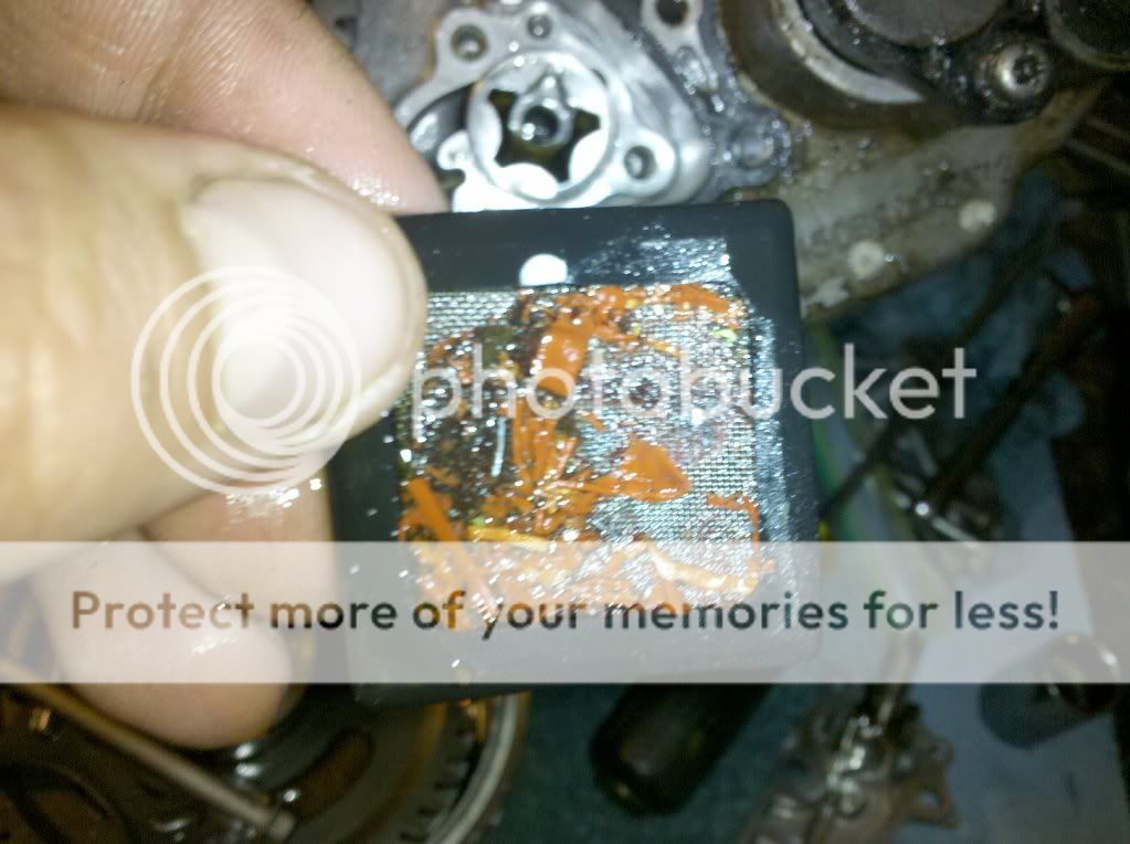 How to clean oil screens with pics Kawasaki KFX450 Forum