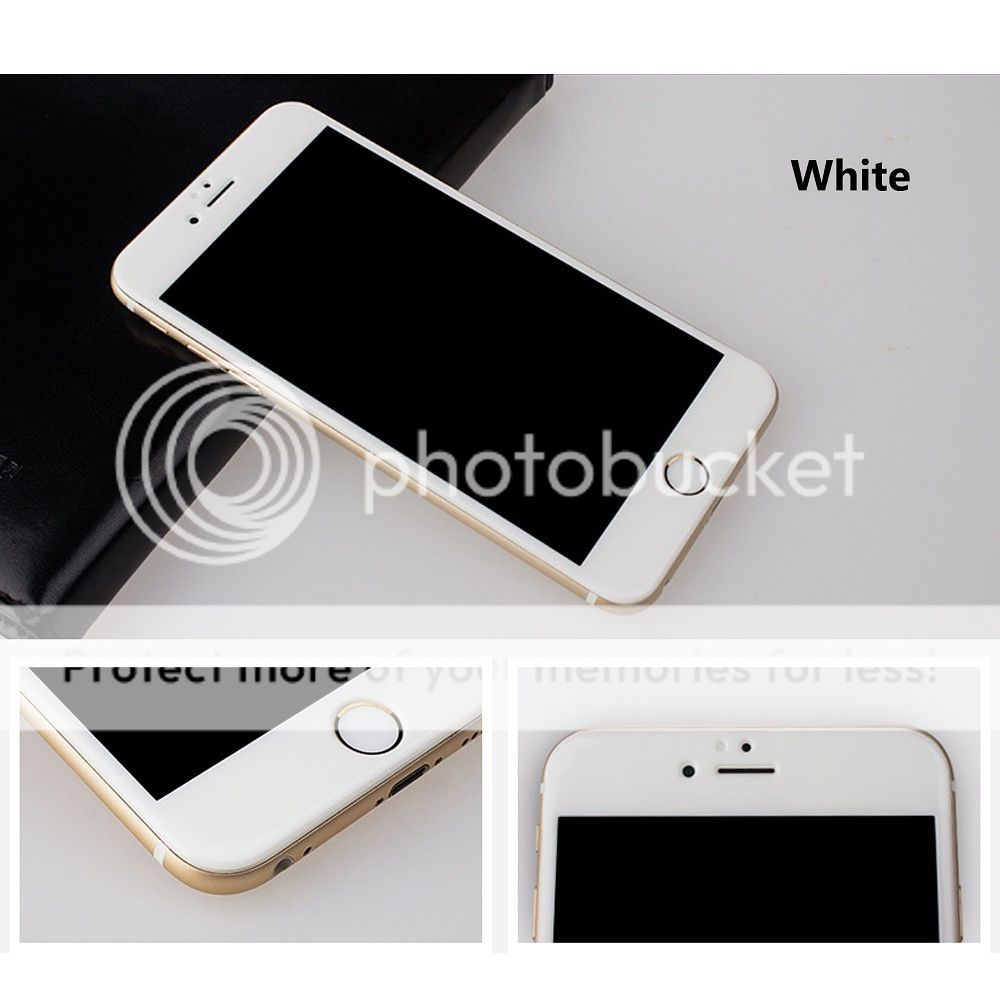 3d full cover iphone 7 schwarz panzerglas tempered glass 100% aus ...