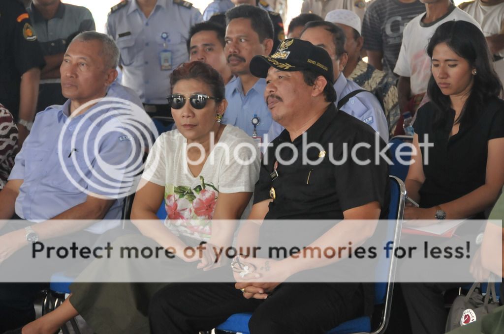 Menteri Susi saat kunjungan ke Jembrana, Bali beberapa waktu lalu.