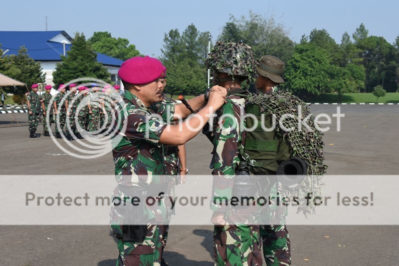 Kaskormar Brigjen TNI Mar Kasirun Situmorang membuka Latihan Rupanpur di Cilandak, Jakarta