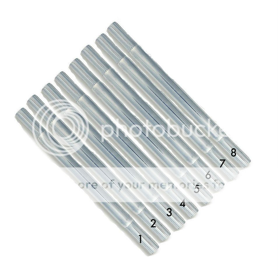 Golf Club Butt Extenders Extensions for 16 0.600" GRAPHITE Shafts Irons