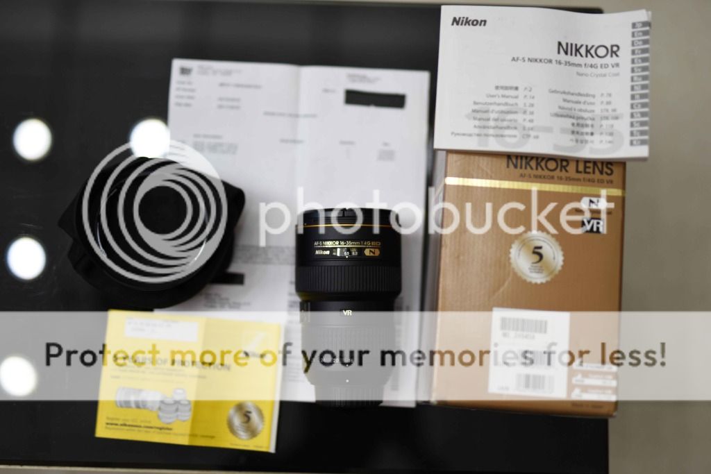 (TP HCM) Xách tay US - Bán 2 lens Nikon 16-35mm f/4 VR